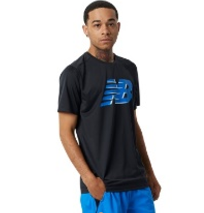 [MT21225-SBU-Bult] Camiseta de hombre New Balance Graphic Accelerate Negro (bulto x 8 und)