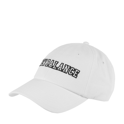[LAH21002-WT] Gorra Unisex New Balance Logo Blanco
