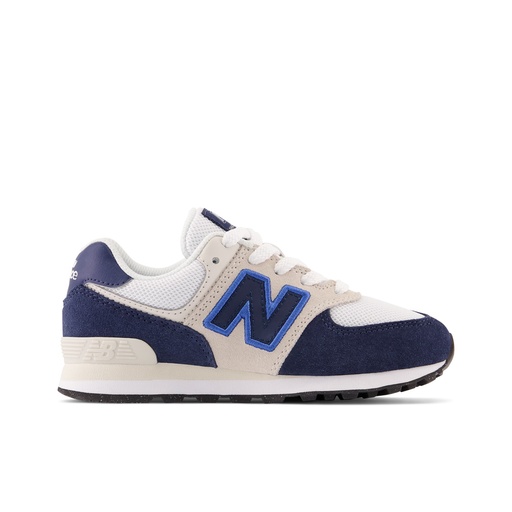 Zapato Infantil New Balance 574 Blanco/Azul
