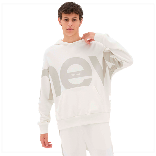 Sueter Unisex New Balance Athletics Out Bounds Blanco