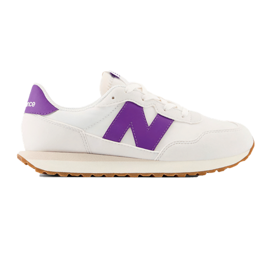 Zapato Infantil New Balance 237 Wide Blanco/Morado
