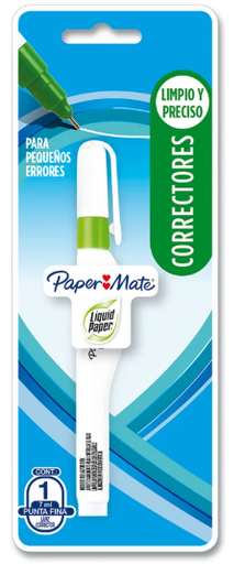 [LAS1321551] Lápiz Corrector Liquid Paper Paper Mate Tx1 (copiar)