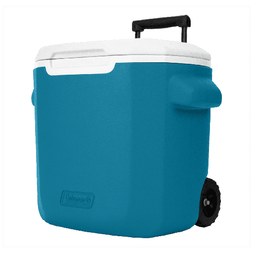 [2160822-VIEJO] Cava Coleman Chiller con Ruedas 27lt / 28Qt Azul*