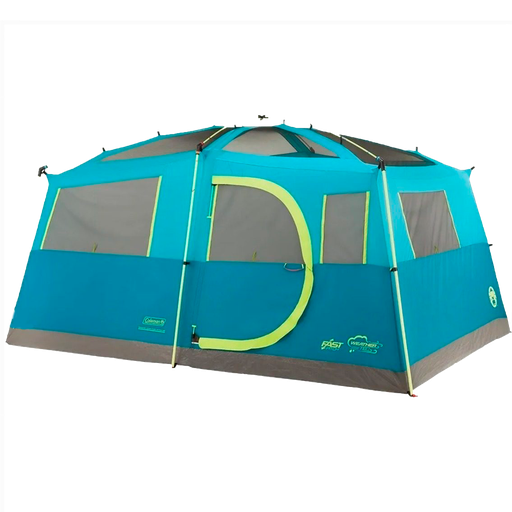 [2000018088] Carpa Coleman Tenaya Lake Fast Pitch con Armario 8 Personas Azul con Verde