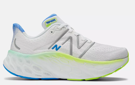 [WMORWT4-B-Bult] Zapato de mujer New Balance Fresh Foam X More V4 Blanco (Bulto x 12 pares)