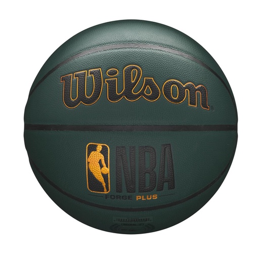 [WTB8103XB07] Balón de Basket Wilson NBA Forge Plus Verde Oscuro