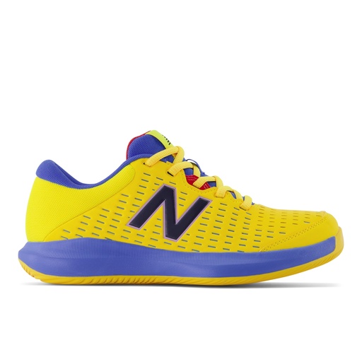 [WCH696Y4-D-B] Zapato Tennis Mujer New Balance 696 Amarillo/Azul (12 pares)