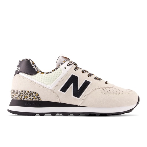 [WL574AT2-B-B] Zapato Lifestyle Mujer New Balance 574 Beige/Negro (12 pares)