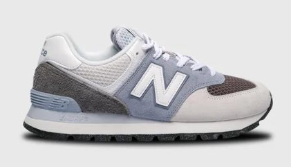[ML574D2G-D-B] Zapato Lifestyle New Balance 574 Azul Claro y Beige (12 pares)