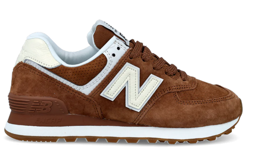 [WL574NA-B-B] Zapato Lifestyle Mujer New Balance 574 Marrón (12 pares)