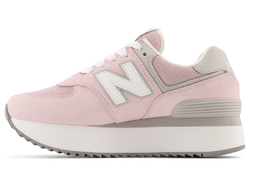 [WL574ZSE-B-A] Zapato Lifestyle Mujer New Balance 574 Plataforma Rosado Claro (12 pares)