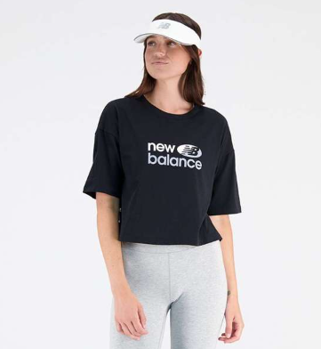 Camiseta Mujer New Balance Essentials Reimagined Dual Colored