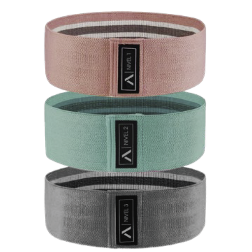 [94164-1] Set de Bandas Elásticas de tela Bronzini Active (copiar)