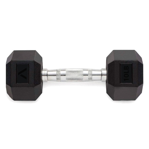 [94171-1] Mancuerna Hex Encauchetada 10 lb Bronzini Active