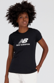[WT31546-BK-A] Camiseta manga corta Mujer New Balance Essentials Stacked Logo Gris (8 unidades) (copiar)