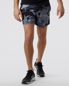 [MS23229-THN-B] Short 5 pulgadas New Balance Accelerate Printed Gris (8 unidades)