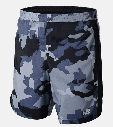 [MS23231-THN-Z] Short 7 pulgadas New Balance Accelerate Printed Gris (8 unidades)