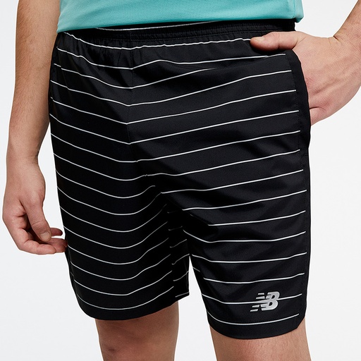 [MS23231-BK-Z] Short 7 pulgadas New Balance Accelerate Printed Negro (8 unidades)
