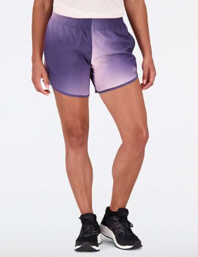 [WS23229-LLC-D] Short 5 pulgadas Mujer New Balance Accelerate Printed Lila (8 unidades)