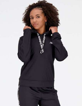 [WT31180-BK-B] Sueter Mujer New Balance Relentless Terry Negro (8 unidades)