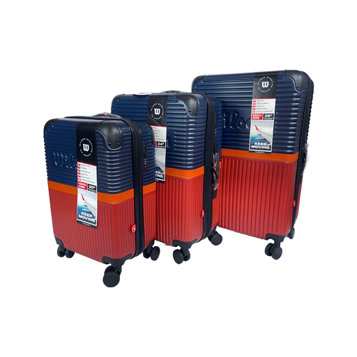 Set de 3 Maletas de Viaje Wilson Mumbai 20" 24" 28"