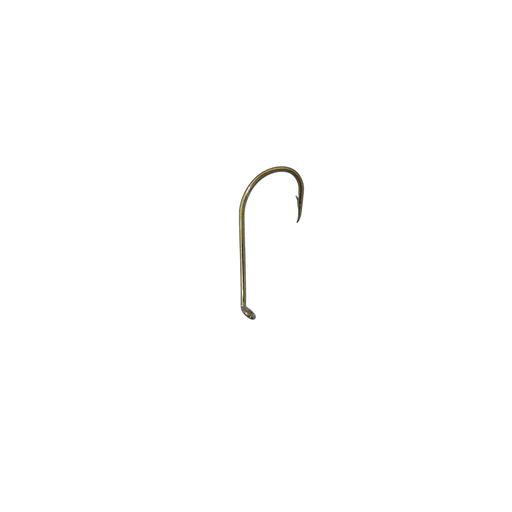 [6000-2/0] Anzuelo de Pesca Acero Bronceado Garra de Aguila 6000 Nº 2/0 Plain Shank 100 Unds