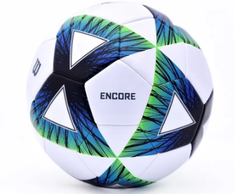 [WTE8533XB05] Balón de Fútbol Wilson Encore Az/Vrd (NO.5) (E8533-5)