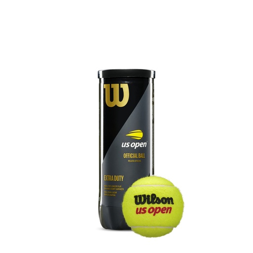 [WRT106200] Pelotas de Tenis Wilson Us Open Extra Duty en Envase 3 unidades (T1062)