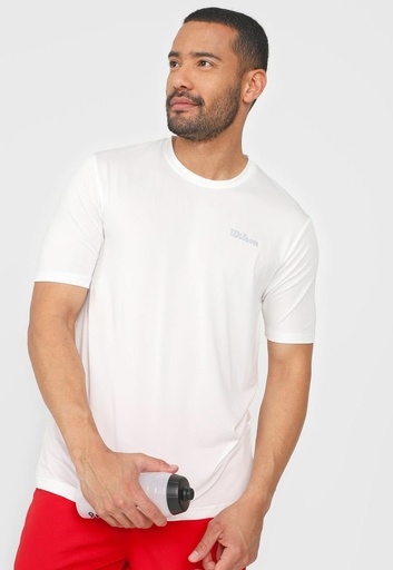 Camiseta Wilson Ultra Light Blanco 59034 Caballero Cuello Redondo