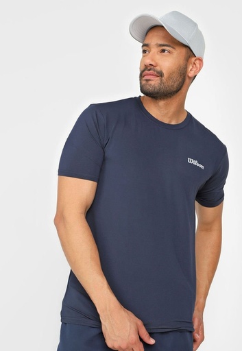 Camiseta Wilson Ultra Light Cuello Redondo Caballero 59034 Azul Marino