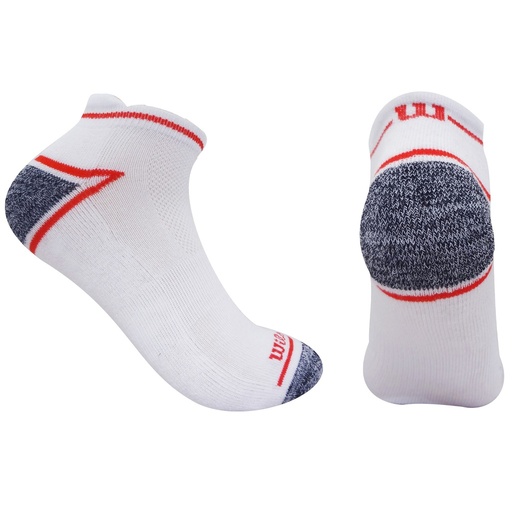 Calcetín Corto de Fibras Sintéticas Wilson Tin Media Felpa P3 Caballero Unitalla