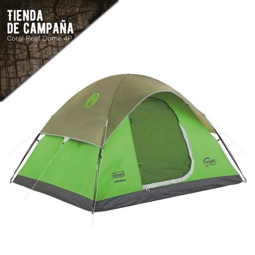 [2000026160] Tienda de Campaña Coleman Coral Reef Dome 4P