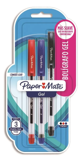 [2066238] Bolígrafos Paper Mate Gel Tx3