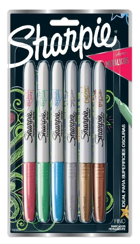 [N2046936] Metallic Sharpie Tx6 (O/P/B/Z/R/E)