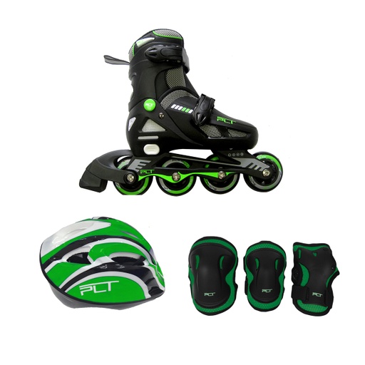 [99111] Combo de Niño PLT (Casco+Protectores+Patín) (S)