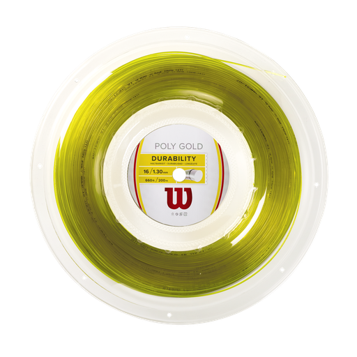 [WRZ904900] Reel 200mts Wilson Poly Gold 16